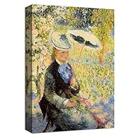 Canvas Wall Art Dance in The Country by Pierre-Auguste Renoir Canvas Prints Home Artwork Decoration for Living Room,Bedroom - 12x18 inches