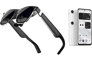 Smart AR Glasses 6 DoF 52° Fov 4K 3D HD 385'' Space Giant Screen Private Cinema Portable 1080p View XREAL Air 2 Ultra(with Be