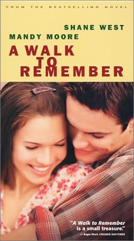 Amazon Com A Walk To Remember Vhs Mandy Moore Shane West Peter Coyote Daryl Hannah Lauren German Clayne Crawford Al Thompson Paz De La Huerta Jonathan Parks Jordan Matt Lutz David Andrews David