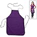 1 X Canvas Child Purple Apron
