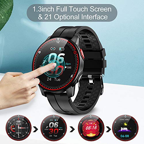 Fitness Trackers,Smart Watch with Heart Rate Monitor Step Calorie Counter Sleep Monitor ,1.3\