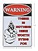 ERLOOD Warning There is Nothing Here Worth Dying for Retro Vintage Bar Metal Tin Sign 12x8 Inches