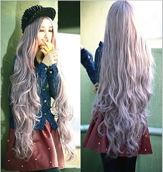 Amazon Com New Godiva Extra Long Lolita Full Natural Wavy Heat
