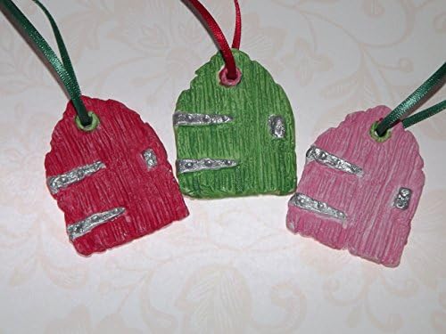 Christmas decorations fairy santa magic door