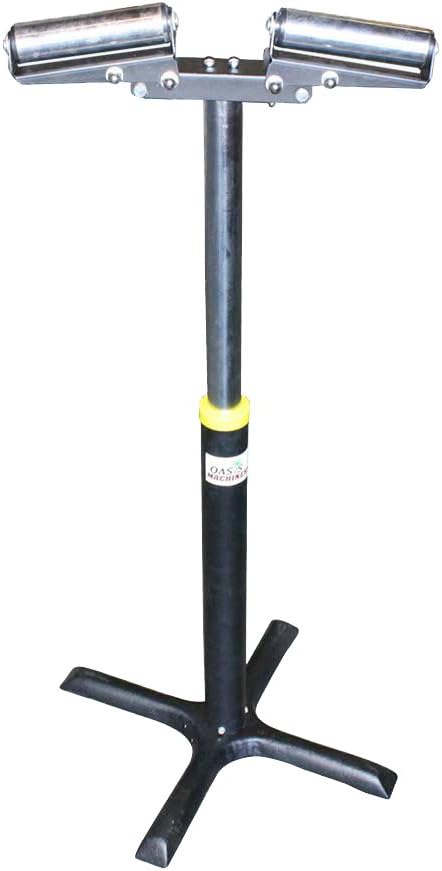Oasis MachineryT2272 Heavy-Duty Adjustable Table Saw Split Roller Stand 200 lbs