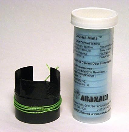 Abanaki Coolant Mints Sump Deadorize Tablets (15 Tablets) By Abanaki (735090168360)