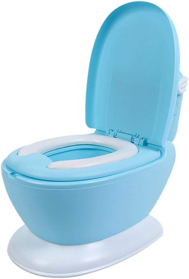 myonly Extra large Kids Toddler Baby Potty Urinal Toilet Potty Training Toilet Seat Chair Simulation Toilet for Baby Kids Toddelr Girls Boys