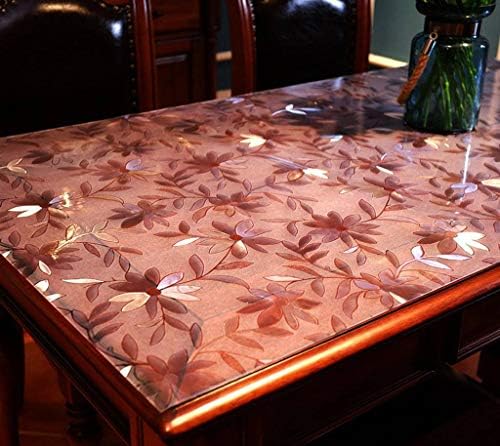 Heavy Weight Vinyl Tablecloth, Waterproof Stain-Resistant Oil-Proof PVC Table Linens Wipe Clean Rectangular Square Table Cloth Great for Buffet Table Cafe Kitchen-80x120cm/31x47inch-1.5mm