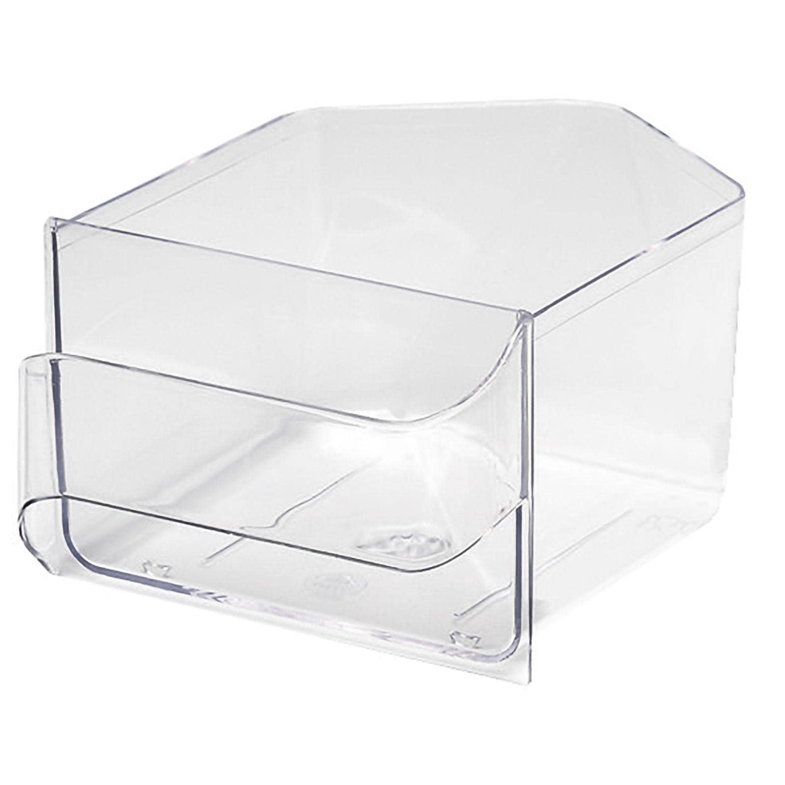 Westmark Single Kitchen Storage Bin/Drawer, Capacity: 1 L, Curved Handle, Plastic, Venezia, Crystal clear, 79252240