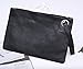 Evening and daily casual clutch bag (black)