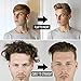 Maikoa Quick Hair Styler, Men Professional Quick Hair Styler Multifunctional Hair Comb Curling Iron