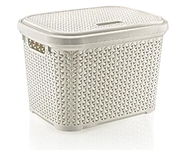 Aufbewahrungsbox Rattan Klein