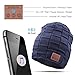 Bluetooth Beanie Hat, Vicotech Wireless 4.1 Hand - Free Knit Hat Cap with Musicphone Speakerphone Stereo Headphone for Fitness Outdoor Sports & Unique Christmas Tech Gifts for Women Men Boys and Girls
