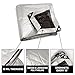 Grizzly Tarps by B-Air 12' x 16' Large Multi-Purpose Waterproof Heavy Duty Poly Tarp with Grommets Every 18