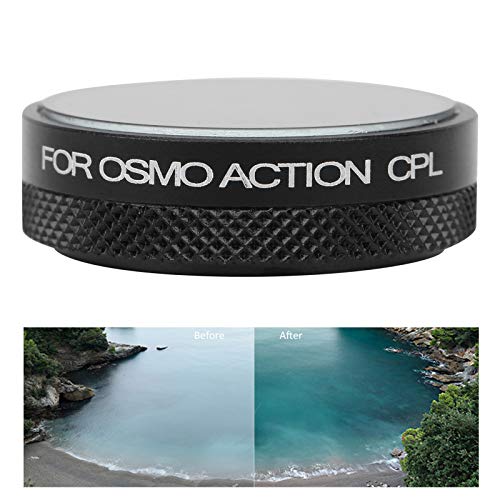 Socobeta CPL Objektivfilter Schutzglas Wasserdichtes Zubehör Polarisationsfilter für Action Motion Kamera Kameraobjektiv – Bild 7