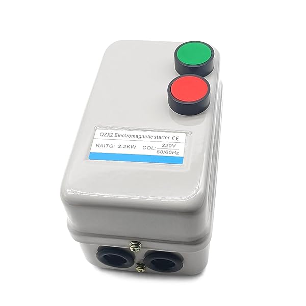 MECCANIXITY Magnetic Electric Motor Starter - 220V 3HP For Air Compressors & Machinery