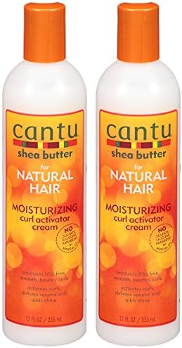 Cantu Shea Butter Moisturizing Curl Activator Cream, 12Oz - Pack of 2