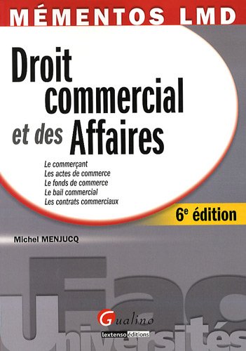 Droit commercial et des affaires
