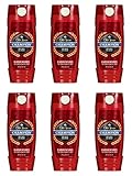 Body Wash for Men by Old Spice, Red Zone Champion Scent Men‚Äôs Body Wash 16 oz (Pack of 6)