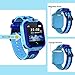 SZBXD Kids Waterproof Smart Watch, LBS/GPS Tracker Touchscreen SOS Anti-Lost Camera Alarm Clock Voice Chat Games Smartwatch Phone Birthday Gifts for Children Girls Boys(Blue)