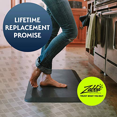 Sky Solutions Anti Fatigue Mat Cushioned 3/4 Inch Comfort Floor Mats for Kitchen, Office