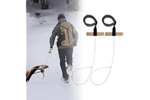 nsgglecher 2 Pack Deer Drag and Harness with Thickened Handle, Load-Bearing Hunting Deer Drag Rope, Deer Hunting Accessories，Portable/Multipurpose Hunting Drag Strap for Hunters