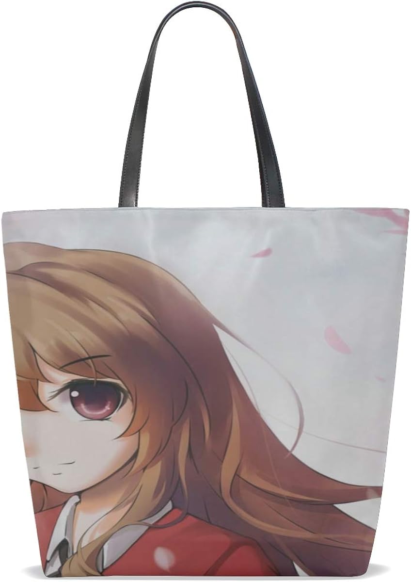 Amazon Com Toradora Aisaka Taiga Girl Anime Art Tote Bag Purse Handbag For Women Girls Shoes