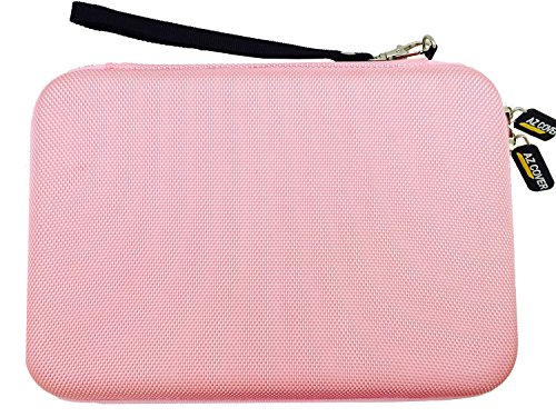 AZ-Cover 7-Inch Tablet Semi-rigid EVA Bubble Foam Case (Pink) With