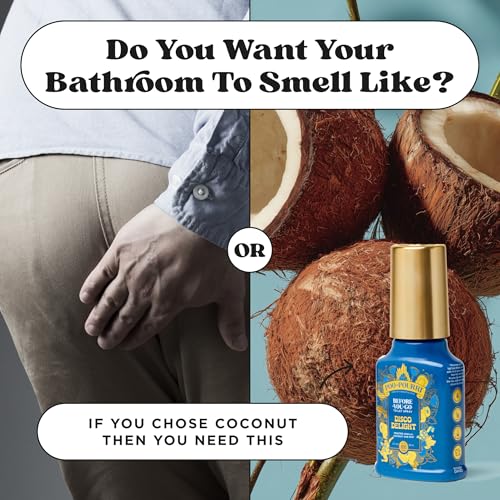POO-POURRI HOLIDAY BEFORE-YOU-GO TOILET SPRAY, DISCO DELIGHT, 2 FL OZ – FROSTED VANILLA, COCONUT AND MINT