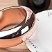 DANGSHAN Bracelet Flask Stainless Steel Wine Bangle with Funnel for Women Fashion Party Supplies (Unicorn Rose Gold)