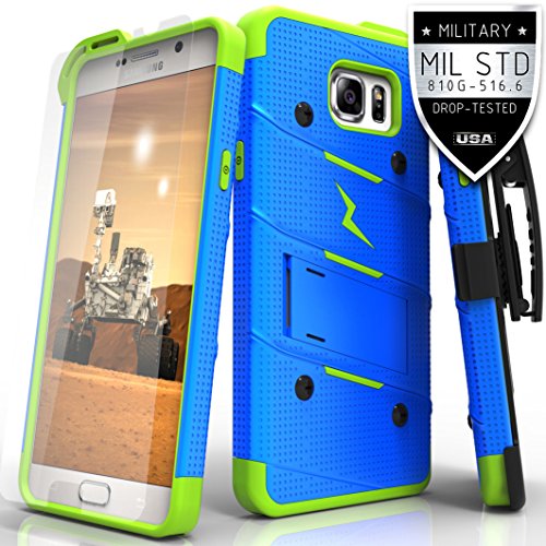 Samsung galaxy note 5 case, zizo [bolt series] w/ [gala…
