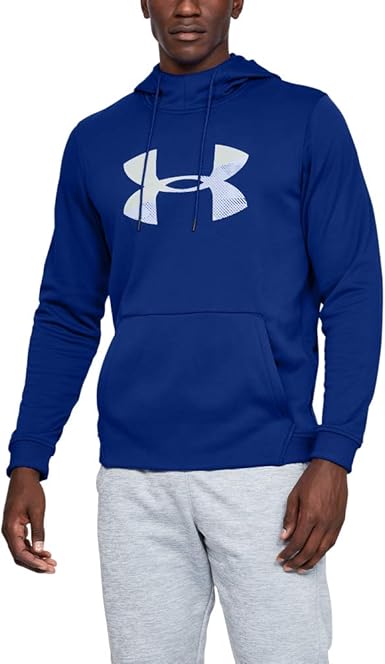 under armour large logo hoodie