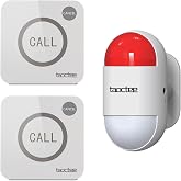 taoctee Panic Alarm Button for House Remote Control Alarm Siren for Office | Dual Power Supply,Panic Alarm System for Security, Sound &amp; Light Siren Alarm for Women,Elderly,Shop,Business,Luxury Store