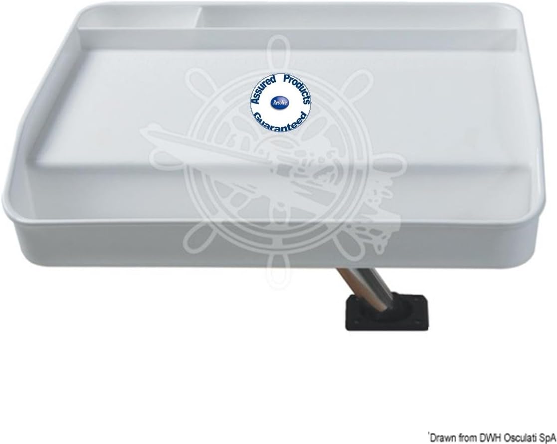 Oceansouth Boat Fishing Bait Tray/Cutting Board Rod Holder Mount