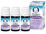 Gerber Soothe Colic Drops, 0.17 Ounce (Pack of 3)