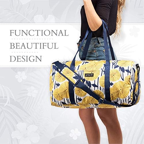 Jadyn 22" Women's Large Duffel/Weekender Bag with Shoe Pocket 6 Jadyn 22" Women's Large Duffel/Weekender Bag with Shoe Pocket