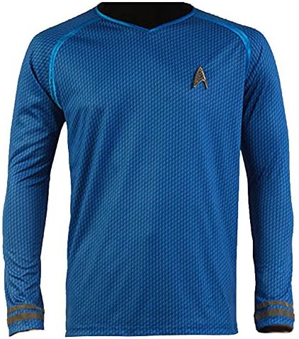 Wecos Halloween Costume Into Darkness Spock T-Shirts XXX-Large