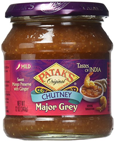 Patak's Major Grey Chutney, 12-Ounce Jars (Pack of 6)