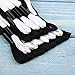 Peirich 24 Black White Embroidery FOSS Friendship Bracelets Floss for Knitting, Embroidery Stitching and Cross Stitch Project with 12 Pieces Floss Bobbins