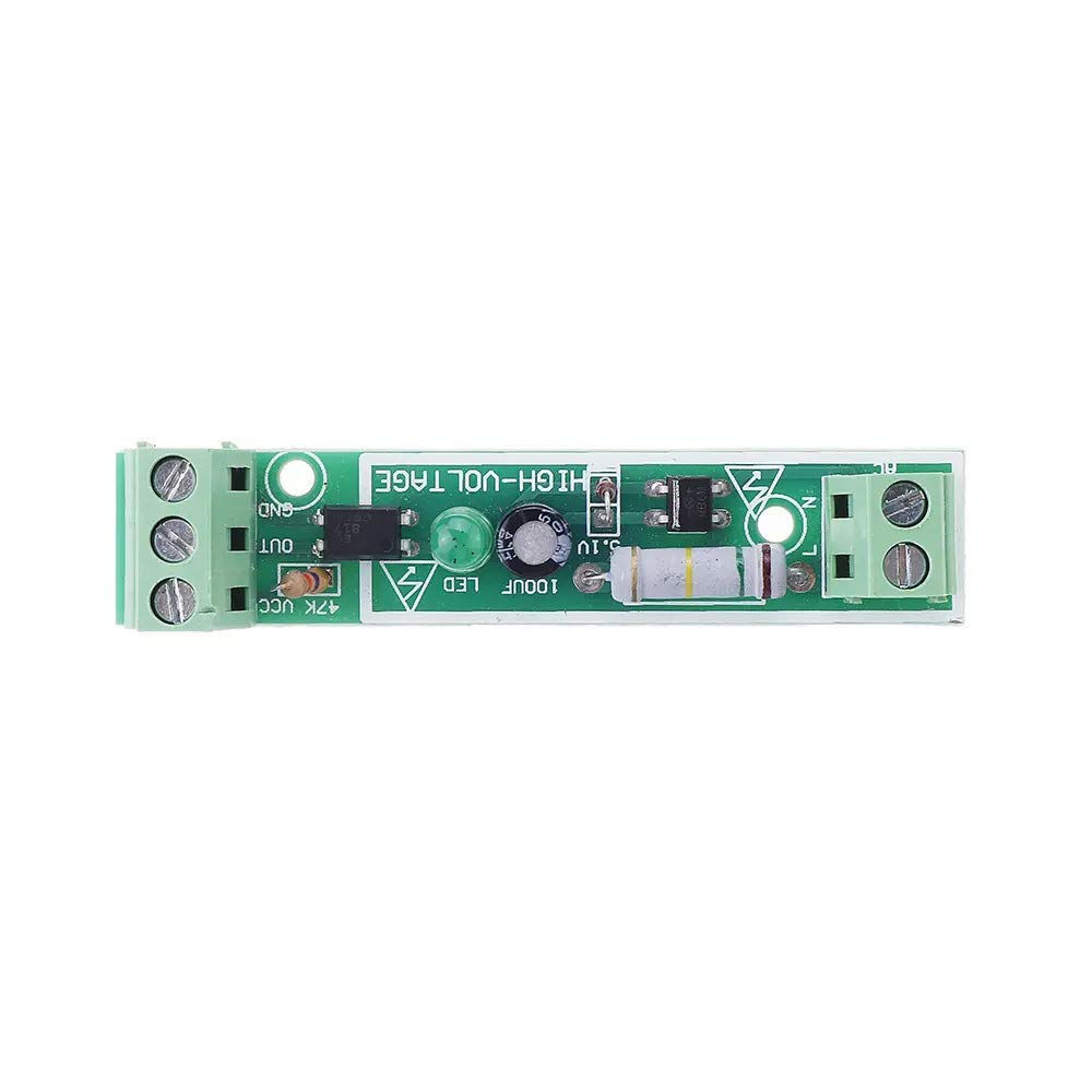 DollaTek AC 220V Microcontroller TTL Level Optocoupler Isolation Module SCM Testing Board for PLC 1 Channel - Image 4