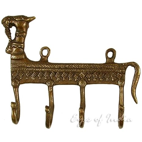 Amazon Com Eyes Of India 6 Brass Camel Decorative Wall Hangers