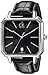 Calvin Klein Men's K1U21107 Concept Square Stainless Steel Watch with Black Leather Band