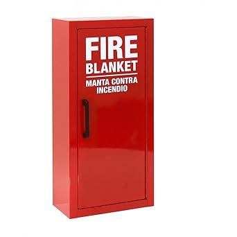 Fire Blanket Cabinet Includes Blanket Amazon Com Industrial Scientific