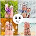 FEPITO 1200 Pieces Googly Wiggle Eyes Self-Adhesive Wobbly Eyes for DIY Doll Making Craft Scrapbooking Accessories, Assorted Sizes