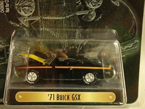 RACING CHAMPIONS MINT ISSUE #199 BLACK 1971 BUICK GSX MOTOR TREND DIE-CAST