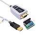 DTECH USB to RS422 RS485 Serial Port Converter Adapter Cable with FTDI Chip Supports Windows 10, 8, 7, XP and Mac ( 1.5 Feet) primary