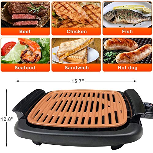 Korea Grill Indoor Removable Electric Smokeless BBQ Grill with