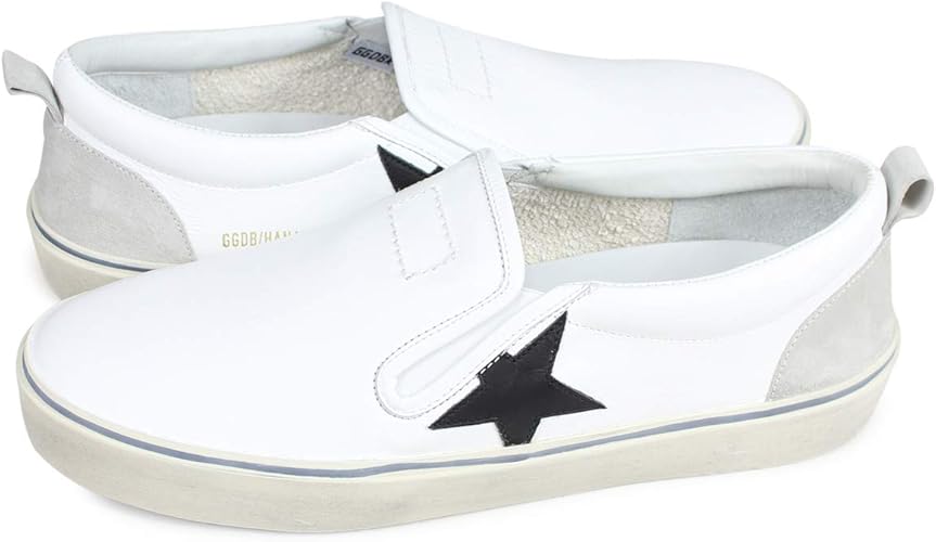 Amazon ゴールデングース Golden Goose スニーカー ハナミ スリッポン メンズ レディース Hanami ホワイト 白 G34ms596 D2 スニーカー