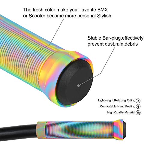 image for Kutrick Handle Bar Grips 145mm Soft Flangeless Longneck Grips for Pro 