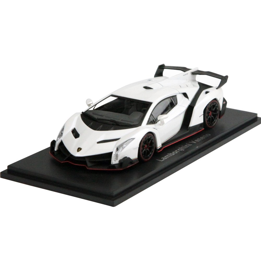 Kyosho Diecast Lamborghini Veneno (1:43 Scale), White